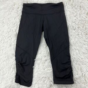 Lululemon Run: For Your Life Crop Black